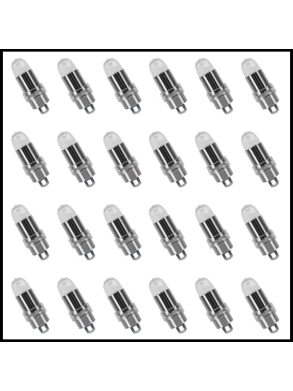 24 Mini LED Balloon Lights Battery Powered Paper Lantern Party Decor
